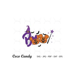 Halloween Boo Svg | Mouse Pumpkin Svg | Mouse Gingnerbread Svg | Cupcake Svg | Witch Svg | Cut Files For Cricut | Silhou