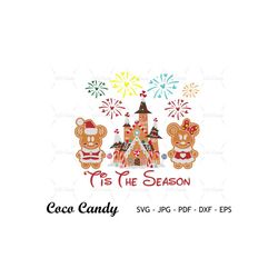 Christmas Cookie Svg | Merry Christmas Svg | Mouse Christmas Cookie Svg | Mouse Gingerbread SVG | Cut Files For Cricut |