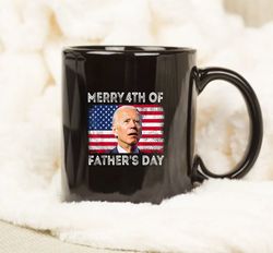 Merry 4th of July Mug, Fathers Day 4th of July Mug