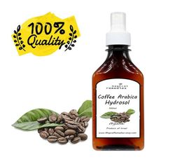Organic Pure Coffee Hydrosol( Hydrolate) Flower Water organic plant therapy.