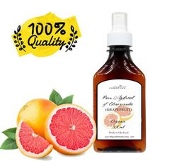 Organic Pure Grapefruit Hydrosol( Hydrolate) Flower Water plant therapy.