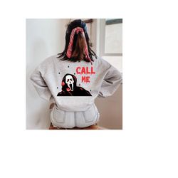 Call Me png/ Scream movie shirt png / Woodsboro svg / What's your favorite scary movie svg / Scream svg / Halloween svg