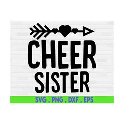Cheer Sister Svg, Football Sister Svg, Little Sister Biggest Fan Svg, Lil Sis, Loud and Proud Svg, Girl Funny Shirt Svg