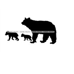 Mama Bear 3 SVG, Mama Bear SVG, Bear SVG, Baby Bear Svg, Mama Bear Clipart, Mama Bear Files for Cricut, Cut Files For Si