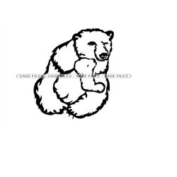 Mama Bear 9 SVG, Mama Bear SVG, Bear SVG, Baby Bear Svg, Mama Bear Clipart, Mama Bear Files for Cricut, Cut Files For Si