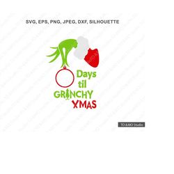 Christmas Svg, Christmas villain Svg, Christmas team Svg, Merry Christmas Svg, Bow, Cricut, Silhouette Cut File
