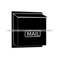 mailbox 7 svg, mailbox svg, mail svg, mailbox clipart, mailbox files for cricut, mailbox cut files for silhouette, png,