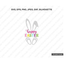 Bunny SVG, Easter SVG, Easter cutie Svg, Easter Bunny vg, Cute Bunny Svg, Bunny Face SVG, Cricut, Silhouette Cut File