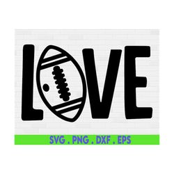 Football Love Svg, Football Svg, Cheer Svg, Cheerleader, Football Mom Svg, Football Fan, Girl Shirt Svg File for Cricut