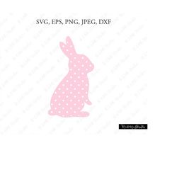 Bunny SVG, Easter SVG, Cute Bunny Face Svg, Bunny Clip Art, Bunny Face SVG, Cricut, Silhouette Cut File Chevrons