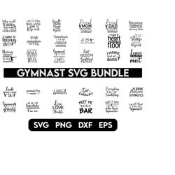 Gymnastics SVG Bundle, Gymnastics SVG, Gymnast Cut File, Gymnastics Quotes, Sports Svg, Rhythmic Gymnastics Svg, Gymnast