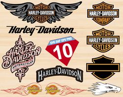 Harley Logo Svg, Harley Logo, Skull SVG Files, Motorcycle SVG, HQ, Eagle Vector, Harley Owners Group