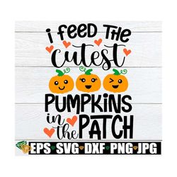 I Feed The Cutest Pumpkins In The Patch, Lunch Lady SVG, Thanksgiving Cafeteria Worker svg png, Thanksgiving Lunch Lady