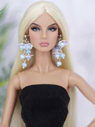 Earrings for dolls Poppy Parker Barbie Fashion royalty