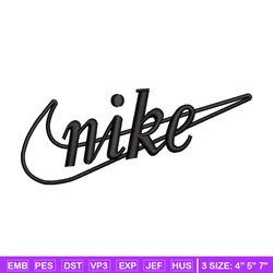 Nike simple embroidery design, Nike embroidery, Nike design, Embroidery shirt, Embroidery file, Digital download