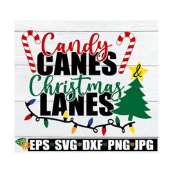 Candy Canes And Christmas Lanes, Christmas svg, Christmas Door Sign SVG PNG,Christmas Decoration svg,Christmas Sign png,
