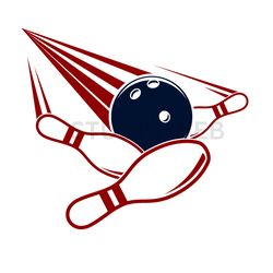 Bowling Logo 2 SVG, Bowling SVG, Bowling Clipart, Bowling Files for Cricut, Bowling Cut Files For Silhouette, Png, Dxf,