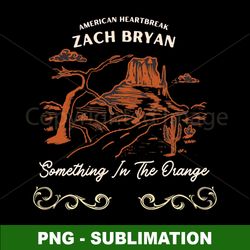 Zach Bryan Vintage - Retro PNG Digital Download - Customizable Sublimation Artwork