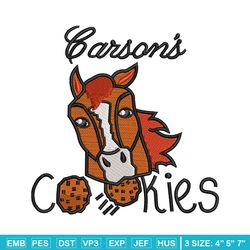 Cookies horse embroidery design, Cookies embroidery, Embroidery file, Embroidery shirt, Emb design, Digital download