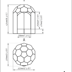 Project 567. Stained glass printable pattern. Brillant3d