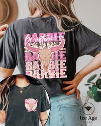 western barbie shirt - country music shirt - country lyric tshirts - country concert shirt - retro country shirt - count