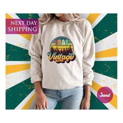 Vintage 1941 Birthday Sweatshirt, 82nd Birthday Party, 82nd Birthday, Fabulous Birthday Shirt, Personalized Gift, Custom