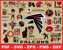 Atlanta Falcons Svg , Football Team Svg, Cricut, Digital Download ,Team Nfl Svg 52