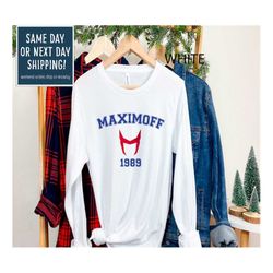 Maximoff 1989 Shirt, Marvel Superhero Team Shirt, Avengers Team Shirt, Personalized Gift, Avengers Winter Soldier Shirt,