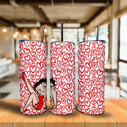 Betty Boop Tumbler Wrap , Betty Boop Png 06