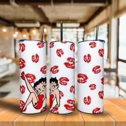 Betty Boop Tumbler Wrap , Betty Boop Png 02
