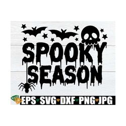 Spooky Season, Halloween svg, Halloween Craft Project SVG, Kids Halloween svg, Cute Halloween svg, Spooky Season SVG, Di