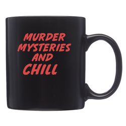 Murder Mystery Mug,  Murder Mystery Gift,  True Crime Mug