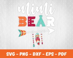 Mimi Bear Svg , Mother Day Svg, Digital Download 11