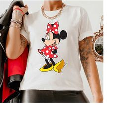 Disney Minnie Mouse Classic Pose Mickey And Friends Disneyland Family Matching Shirt, Magic Kingdom Tee, WDW Epcot Theme