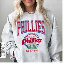 Vintage Philadelphia Baseball Champions Sweatshirt, Phillies Shirt, MLB Baseball Shirt, Phillies Champions Shirt