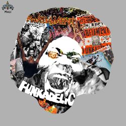 Parliament Funkadelic Maggot Brain Collage Sublimation PNG Download