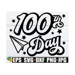 100th Day, 100th Day Of School SVG, 100 Days Of School, Retro 100th Day Of School SVG, 100th Day Of School Shirt SVG, sv
