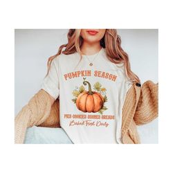 Pumpkin Season Png, Fall Shirt Design, Fall Season Graphics, Thansgiving Png, Sublimation Print, Pumpkin Spice Png, Pump