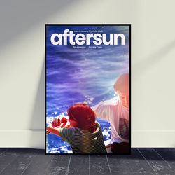 Aftersun Movie Poster Wall Art, Living Room Decor, Home Decor, Art Poster For Gift, Vintage Movie Poster, Movie Print