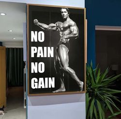 Arnold Schwarzenegger Gym Poster