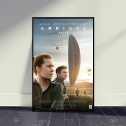 Arrival Movie Poster Wall Art, Room Decor, Home Decor, Art Poster For Gift, Vintage Movie Poster