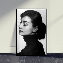 Audrey Hepburn Poster Wall Art, Living Room Decor, Home Decor, Posters Print, Art Poster For Gift
