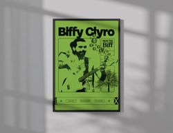 Biffy Clyro Poster  Music Poster  Wall Art