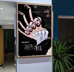 Black Swan Vintage Movie Poster