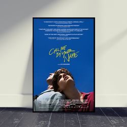 Call Me by Your Name Movie Poster Wall Art, Living Room Decor, Home Decor, Art Poster For Gift, Vintage Movie Poster, Mo