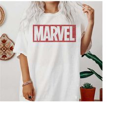 Marvel Classic Logo Movie Graphic T-Shirt, Disneyland Family Matching Shirt, Magic Kingdom Tee, WDW Epcot Theme Park Shi