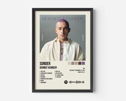 Dermot Kennedy Poster  Sonder Album  Dermot Kennedy Playlist  Album Cover Poster  Album Cover Wall Art  Premium Posters