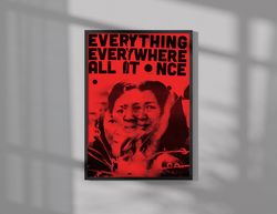 Everything Everywhere All At Once Poster  Film Poster  Wall Art  Wall Decor