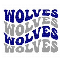 Wolves SVG, Wolves Wavy SVG, Football Shirt SVG, Digital Download, Cut File, Clip Art, Sublimation (includes svg/png/dxf