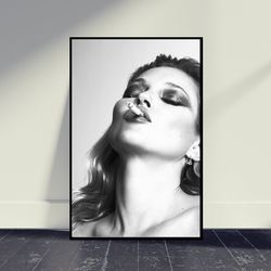 Kate Moss Music Poster Art Poster Wall Art, Room Decor, Home Decor, Art Poster For Gift